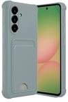 Mey İthalat®  Samsung Galaxy A36 Kılıf Kelvin Kartvizitli Silikon - Açık Yeşil