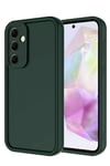 Mey İthalat®  Samsung Galaxy A36 Kılıf Viera Silikon - Koyu Yeşil