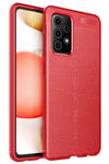 Mey İthalat®  Samsung Galaxy A52 Kılıf Auto Focus Kapak - Kırmızı