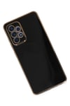 Mey İthalat®  Samsung Galaxy A52 Kılıf Volet Silikon - Siyah