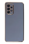 Mey İthalat®  Samsung Galaxy A52 Kılıf Volet Silikon - Mavi