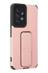 Mey İthalat®  Samsung Galaxy A53 5G Kılıf Mega Standlı Silikon - Pudra