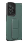 Mey İthalat®  Samsung Galaxy A53 5G Kılıf Mega Standlı Silikon - Yeşil