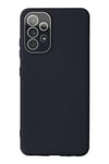 Mey İthalat®  Samsung Galaxy A53 5G Kılıf Lansman Glass Kapak - Lacivert