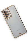 Mey İthalat®  Samsung Galaxy A53 5G Kılıf Liva Lens Silikon - Beyaz