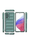 Mey İthalat®  Samsung Galaxy A53 5G Kılıf Optimum Silikon - Koyu Yeşil