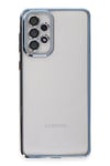 Mey İthalat®  Samsung Galaxy A53 5G Kılıf  Lensli Silikon - Açık Mavi