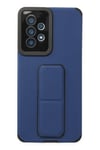 Mey İthalat®  Samsung Galaxy A53 5G Kılıf Mega Standlı Silikon - Mavi