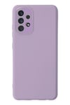 Mey İthalat®  Samsung Galaxy A53 5G Kılıf Lansman Glass Kapak - Lila