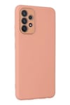 Mey İthalat®  Samsung Galaxy A53 5G Kılıf Lansman Glass Kapak - Pembe