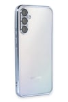 Mey İthalat®  Samsung Galaxy A54 5G Kılıf  Lensli Silikon - Açık Mavi