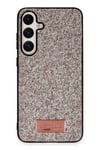 Mey İthalat®  Samsung Galaxy A55 5G Bright Simli Kapak - Gold