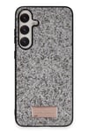 Mey İthalat®  Samsung Galaxy A55 5G Bright Simli Kapak - Gümüş