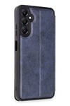 Mey İthalat®  Samsung Galaxy A55 5G Kılıf Flip Cover - Lacivert