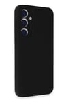 Mey İthalat®  Samsung Galaxy A55 5G Kılıf Nano içi Kadife Silikon - Siyah