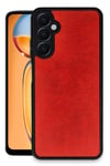 Mey İthalat®  Samsung Galaxy A55 5G Kılıf Aras Deri Kapak - Kırmızı