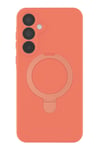 Mey İthalat®  Samsung Galaxy A55 5G Regal Magsafe Standlı Kapak - Turuncu