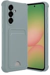 Mey İthalat®  Samsung Galaxy A56 Kılıf Kelvin Kartvizitli Silikon - Açık Yeşil