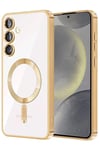 Mey İthalat®  Samsung Galaxy A56 Kross Magneticsafe Kapak - Gold