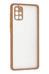 Mey İthalat®  Samsung Galaxy A71 Kılıf Montreal Silikon Kapak - Pembe