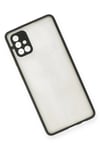 Mey İthalat®  Samsung Galaxy A71 Kılıf Montreal Silikon Kapak - Siyah