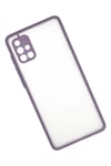 Mey İthalat®  Samsung Galaxy A71 Kılıf Montreal Silikon Kapak - Mor