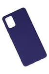 Mey İthalat®  Samsung Galaxy A71 Kılıf Nano içi Kadife Silikon - Mor