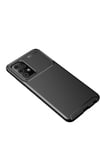 Mey İthalat®  Samsung Galaxy A72 Kılıf Auto Focus Karbon Kapak - Siyah