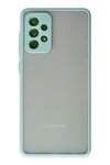 Mey İthalat®  Samsung Galaxy A72 Kılıf Montreal Silikon Kapak - Turkuaz