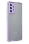 Mey İthalat®  Samsung Galaxy A72 Kılıf Montreal Silikon Kapak - Mor