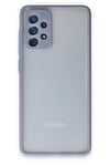 Mey İthalat®  Samsung Galaxy A72 Kılıf Montreal Silikon Kapak - Gri