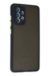 Mey İthalat®  Samsung Galaxy A72 Kılıf Montreal Silikon Kapak - Lacivert