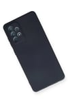 Mey İthalat®  Samsung Galaxy A72 Kılıf Nano içi Kadife Silikon - Lacivert
