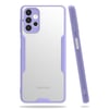 Mey İthalat®  Samsung Galaxy A72 Kılıf Platin Silikon - Lila