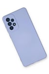 Mey İthalat®  Samsung Galaxy A73 5G Kılıf Nano içi Kadife Silikon - Lila