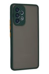 Mey İthalat®  Samsung Galaxy A73 5G Kılıf Montreal Silikon Kapak - Yeşil