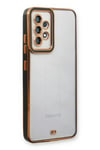 Mey İthalat®  Samsung Galaxy A73 5G Kılıf Liva Lens Silikon - Siyah