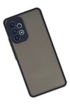 Mey İthalat®  Samsung Galaxy A73 5G Kılıf Montreal Silikon Kapak - Lacivert