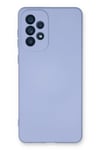Mey İthalat®  Samsung Galaxy A73 5G Kılıf Nano içi Kadife Silikon - Lila