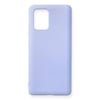 Mey İthalat®  Samsung Galaxy A91 / S10 Lite Kılıf Nano içi Kadife Silikon - Lila