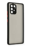 Mey İthalat®  Samsung Galaxy A91 / S10 Lite Kılıf Montreal Silikon Kapak - Siyah