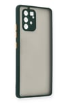 Mey İthalat®  Samsung Galaxy A91 / S10 Lite Kılıf Montreal Silikon Kapak - Yeşil