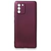 Mey İthalat®  Samsung Galaxy A91 / S10 Lite Kılıf First Silikon - Mürdüm