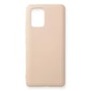 Mey İthalat®  Samsung Galaxy A91 / S10 Lite Kılıf Nano içi Kadife Silikon - Pudra