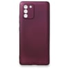 Mey İthalat®  Samsung Galaxy A91 / S10 Lite Kılıf First Silikon - Mürdüm