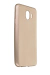 Mey İthalat®  Samsung Galaxy J4 Kılıf First Silikon - Gold