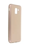 Mey İthalat®  Samsung Galaxy J6 Kılıf First Silikon - Gold