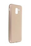 Mey İthalat®  Samsung Galaxy J6 Kılıf First Silikon - Gold