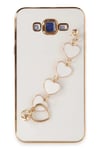 Mey İthalat®  Samsung Galaxy J7 Kılıf Esila Silikon - Beyaz