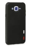 Mey İthalat®  Samsung Galaxy J7 Kılıf Loop Deri Silikon - Siyah